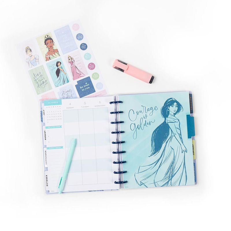 The Happy Planner Disney Princess© Undated Classic Extension Pack *min