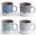 19oz Ceramic Mug Blurry 4 Assorted colors in a case pack of 4. Reactive *minimum order 4 units* (order in increments of 4)