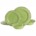 Laurie Gates Mauna 12Piece Melamine Dinnerware Set Green Crackle Look In Brown Remailer Box Retail $35.95 /set *minimum order 1 set* (2 sets left in stock) 25%OFF