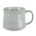 21oz Ceramic Mug Picadelle Light Grey Color Rustic Pinprick Texture Large Mug *minimum order 4 units* (order in increments of 4)