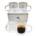 Mr Coffee Mr Salon Espresso 2Pack 3oz Glass Mug Set Double Wall Hand Made Borosilicate Glass Open Stock NO Retail Box *minimum order 1 set*