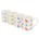 Gibson Home Butterfly Wings 18 oz Ceramic Mug 4 Assorted Designs on White Background *minimum order 4 units (order in increments of 4)