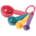 Spice by 'Tia Mowry Cassia Cinnamon 4Piece Measuring Spoons 100% Melamine *minimum order 3 units* (order in increments of 3) SPRING DEAL 50% OFF $4.95 **14 units left in stock**
