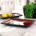 Urban Cafe 12" Stoneware Platter Red Black & Grey Black Assortment Rectangular *minimum order 4 units* (order in increments of 4 mix)