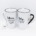 17 oz Premium Ceramic Mug LATTE MR RIGHT & MRS ALWAYS RIGHT *minimum order 6 units* (order in increments of 6)