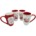 18oz Premium Ceramic Mug Christmas & Festive Holidays Theme JOY TO THE WORLD 4 Assorted *minimum order 4 units* (order in increments of 4)