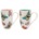 18 oz Premium Ceramic Mug SPRING VICKI BUTTERFLY 2 Assorted Designs *minimum order 6 units* (order in increments of 6)
