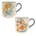18 oz Premium Ceramic Mug DECO BLOOM 2 Assorted *minimum order 6 units assorted 2 designs* (order in increments of 6)