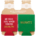 2Piece Festive Drink Koozies 3.75"x1.6"x2" STOCKING STUFFER IDEA! *minimum order 6 units* (order in increments of 6)