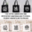 15”W x 16”H 5oz Canvas BOOK BAG Print Ready STUDENTS 3 Quotes Black & Natural Mix *minimum order 6 units mix* (order in increments of 6)
