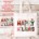 15"x16" 5oz Cotton Canvas Shopping Tote DOODLE HAPPY HOLIDAYS Natural Beige 100% Cotton 26" Shoulder Straps PREPACK *minimum order 3 units* (order in increments of 3)