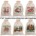 12"x17" 5oz Cotton Canvas Santa Sack Style Reusable Gifting Bag Mix SMALL TOWN CHRISTMAS SRP $11.99 each *minimum order 6 bags assorted 6 designs* (order in increments of 6 mix)