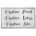 14" X 8.5" POSITIVE MIND POSTIVE VIBES  POSITIVE LIFE Enamel Metal Wall Décor *minimum order 2 units* (order in increments of 2)