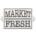 14" x 8.5" MARKET FRESH Enamel Metal Sign Wall Décor MSRP $29.95 *minimum order 2 units* (order in increments of 2)