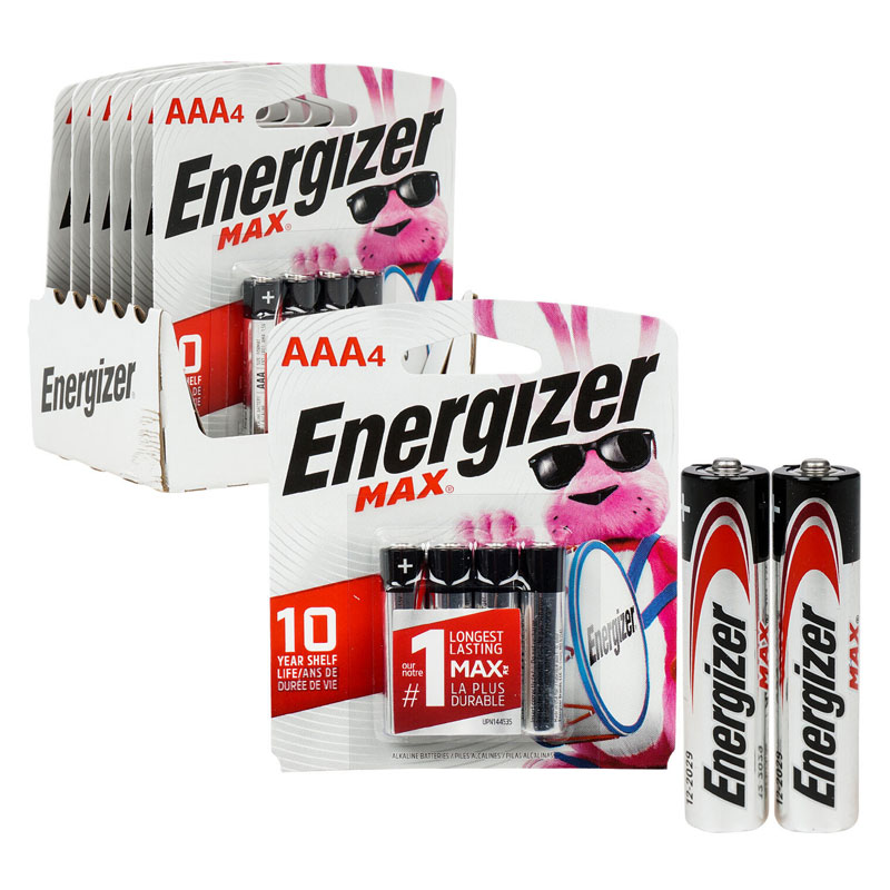 Energizer Batteries AAA 4Pack Innercase (12) *min order 12 units (1 ...