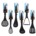 1Piece Cooking Basics Plastic Kitchen Tool 6 Assorted Turner - Ladle - Spoon - Slotted Spoon - Masher - Whisk *minimum order 6 units assorted cooking tools* (order in increments of 6)