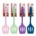 Mr Handy Silicone Slotted Turner 11.6" BPA Free Heat Resistant 4 Assorted Colors *minimum order 4 units mix 4 colors* (order in increments of 4)
