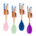 12.5" Silicone Spoon-tula with Wooden Handle Value General Store *minimum order 4 units mix 4 colors* (order in increments of 4)