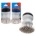 Kitchen & Co. Round Kitchen Palm Brush with Silicone Grip 3.5" length *minimum order 6 units* (order in increments of 6)