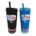 BUBBA Envy Large Stainless Steel Travel Tumbler 24 fl oz / 709 ml Heavy Duty Lid Removable Silicone Bumper BLACK TURQUOISE *minimum order 2 units mix* (order in increments of 2) LIMITED TIME DEAL 25% OFF $11.95