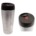 16oz Raise The Roof Stainless Steel Drink Tumbler with Push Top 8"tall x 3"dia. Brushed Chrome Color *minimum order 6 units* (order in increments of 6)