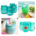 4Pack Trendy Mason Jar 16oz Cups Tritan Plastic Aladdin Summer Party Cups *minimum order 4 sets* (order in increments of 4 sets)