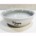 4.9"dia. Small Pet Ceramic Food Dish HAPPY CAT GREY Handcrafted Rustic Stoneware PRICED TO CLEAR **ONLY 1 dish available (was part of a 2piece set)**