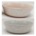 Handcrafted Rustic 4.9"dia. Ceramic Small Pet Food Dish Two Colours BRANDI SCROLL PINK & GREY SRP $9.95 each *minimum order 2 units mix 2 colours* (order in increments of 2)