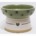 Handcrafted Rustic 4.4"dia. Ceramic Pedestal Small Pet Food Dish HEART RING MOSSY GREEN SRP $15.95 each Innerpack: 2 units *minimum order 1 unit only* SPRING DEAL 50% OFF $6.95