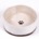 Handcrafted Rustic 4.9"dia. Ceramic Small Pet Food Dish DRIP Rustic Shape Pawprint Design SRP $12.95 each Innerpack: 2 units *minimum order 1 unit only*