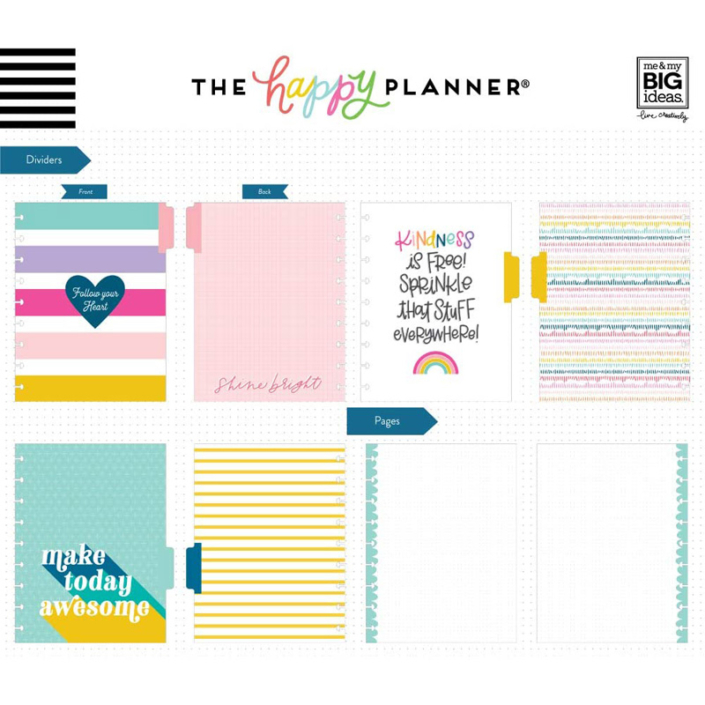 The Happy Planner All The Notes CLASSIC Happy Notebook 7″x9.25