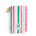 THE HAPPY PLANNER PLANNER MULTI STRIPE PINK MINI POUCH *minimum order 1 unit