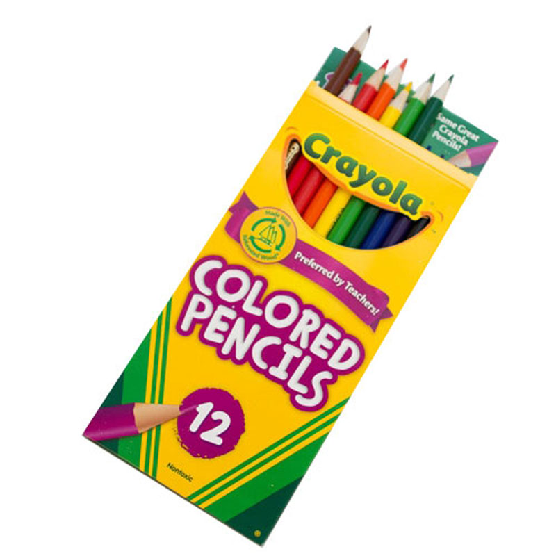 Z colored pencils 12count crayola watkins online