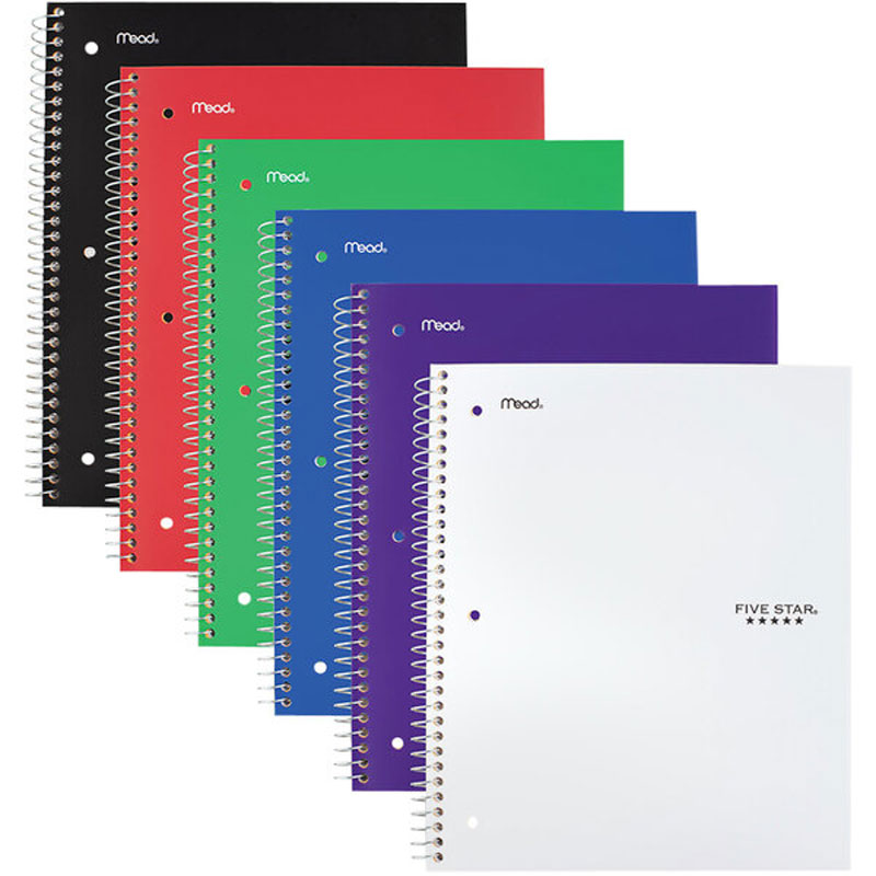 3Subject Notebook 150 Sheets College Mead *minimum order 6 units* (12 ...