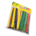 Arts Craft Crayola 75count Craft Sticks 75 Sticks Bright Hues *minimum order 6 units* (order in increments of 6)