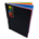 7"x5" Bright Notes Personal Notebook with Colored Pages 100 Sheets of Neon Paper *minimum order 6 units* (order in increments of 6)