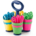 24 5" Scissors in Caddy Blunt Tip Westcott CLASSROOMS DAYCARES Group Projects *minimum order One 24count unit*