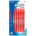 6count Bazic GX-8 Red Oil Gel Ink Pen 6count *minimum order 6 units