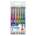 6-Color Rollerball Pen w/ metal clip 0.5mm Tip *minimum order 6 units* (order in multiples of 6)