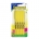 Highlighter Yellow Color Pocket Clip 5count *minimum order 6 units* (order in increments of 6)