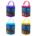 20count Color Chalks in small plastic storage Regular Size Chalks BAZIC *minimum order 4 units* (order in multiples of 4)