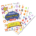 175ct Stickers Mini Alphabet Numbers Plastic Stickers *minimum order 6 units* (order in increments of 6)