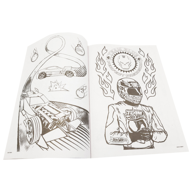 Coloring Book Hot Wheels Super Speed *minimum order 6 units* (order in ...