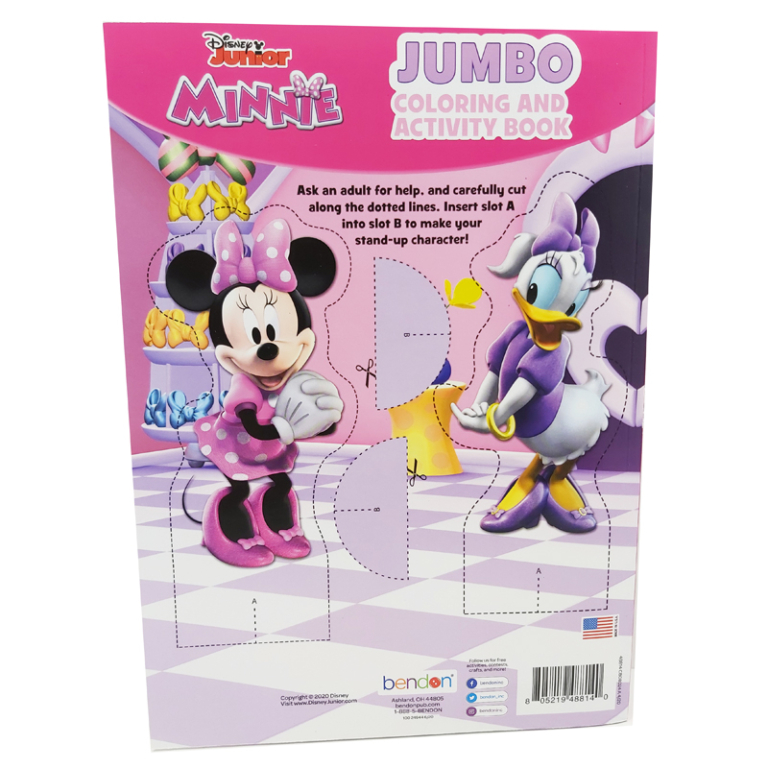 Coloring Book Disney Junior Minnie Friends *minimum order 6 units ...