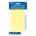 Stick On Notes Yellow 3" X 3" 4 X 50 sheets *minimum order 6 units* (order in multiples of 6)