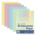 25count Pastel Color Multipurpose Paper 8.5" x 11" 250 gsm *minimum order 6 units* (order in increments of 6)