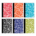Composition Book Personal 5" x 7" Paisley Floral Poly Cover 80 Sheets *minimum order 6 units* (order in increments of 6)