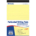 Writing Pad Junior 5"x8" Canary 2count *min order 6 units*  (order in increments of 6)