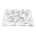 1 Wipe Off Silicone Placemat ONLY (NO MARKERS) YUMMY Baking You're so sweet! - Priced to Clear! *min order 6 units* (open stock / no packaging) **12 units left in stock**