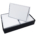 40count Cards and Envelopes White with Silver Lining Paneled Informals Blank *minimum order 3 units* (order in increments of 3) LIMITED TIME DEAL 25% OFF $2.95